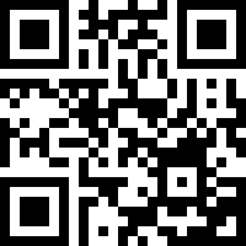 QR-code naar het aanmeldformulier